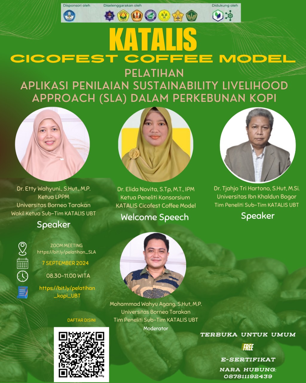 CiCoFest Coffee Indonesia Menyelenggarakan Pelatihan Penilaian Sustainability Livelihood Approach (SLA) dalam Perkebunan Kopi
